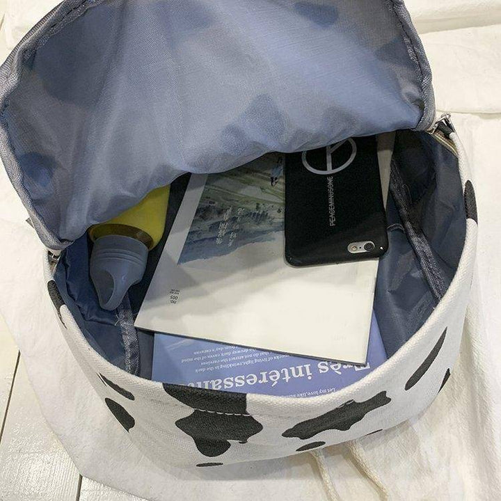 Cow's Milk Backpack | Aesthetic Schoolbags