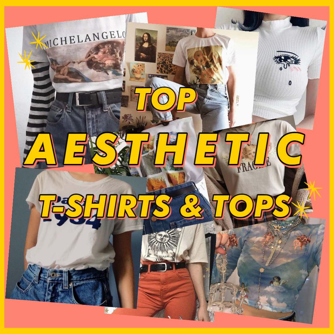 aesthetic graphic tees