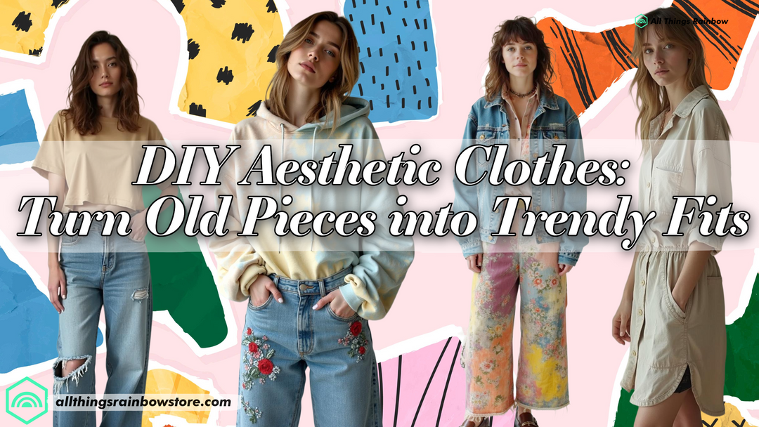 DIY Aesthetic Clothes: Upcycle Old Pieces into Trendy Fits