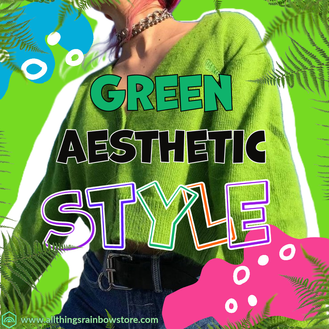 Green Aesthetic Outfit Ideas | Green Aesthetic Clothes