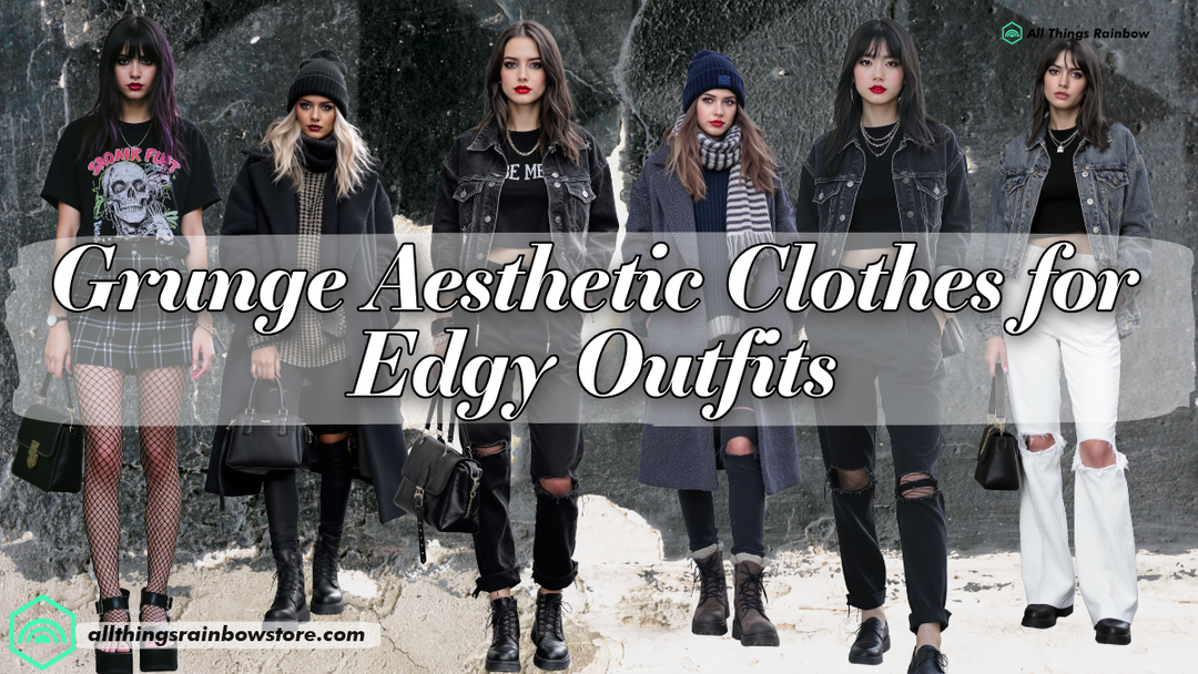 grunge aesthetic clothes for edgy outfits