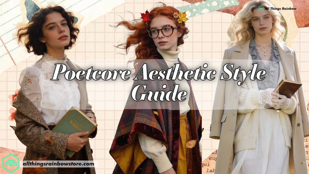 Poetcore Aesthetic Style Guide: Outfits, Colors & Inspo for a Romantic Literary Look