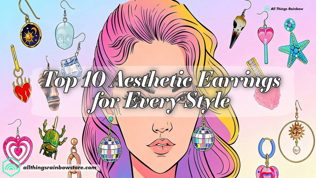 Top 10 Aesthetic Earrings for Every Style in 2026 (Clean Girl, Y2K, Cottagecore & More)