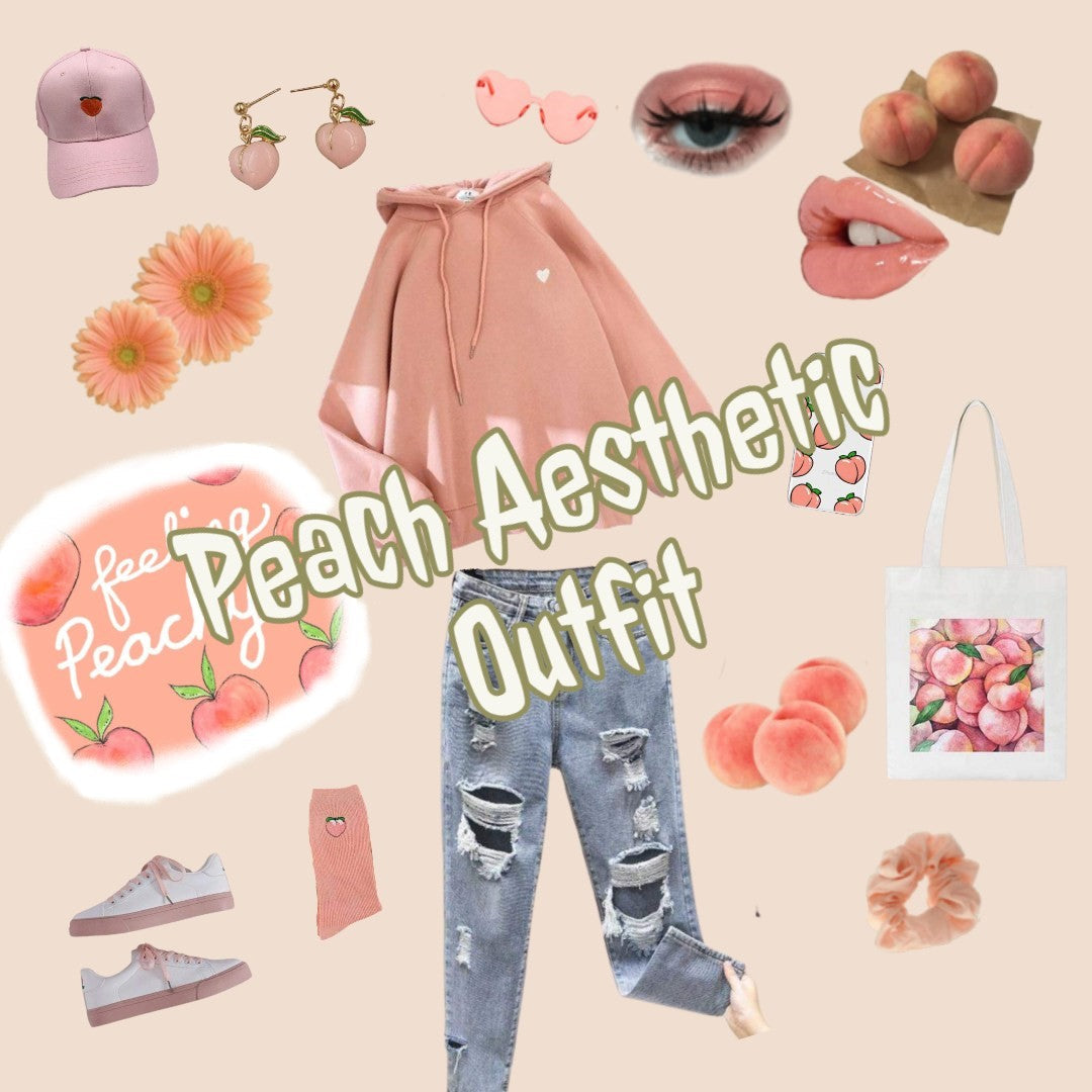 peach aesthetic outfit