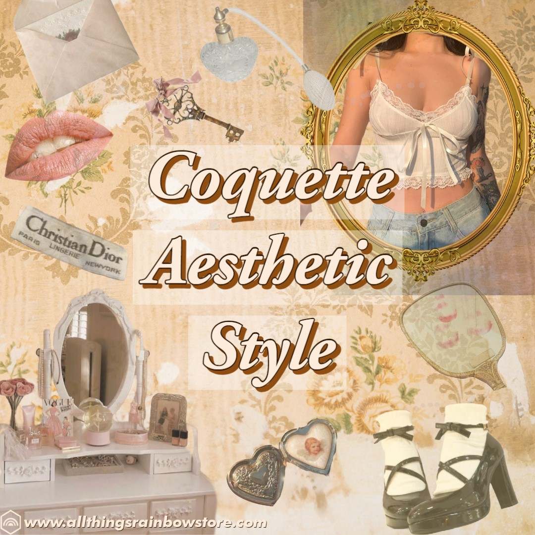 Aesthetic French love coquette print | Essential T-Shirt