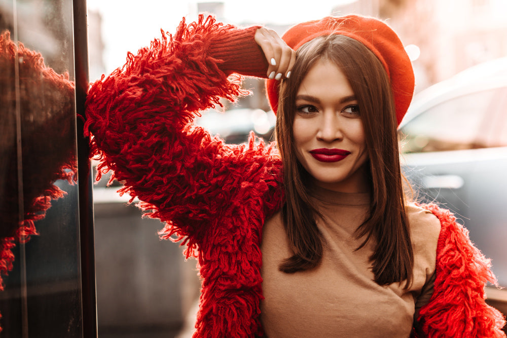 dark cherry red aesthetic clothes