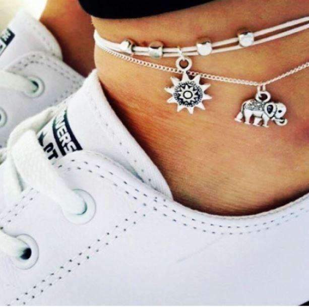 aesthetic anklets