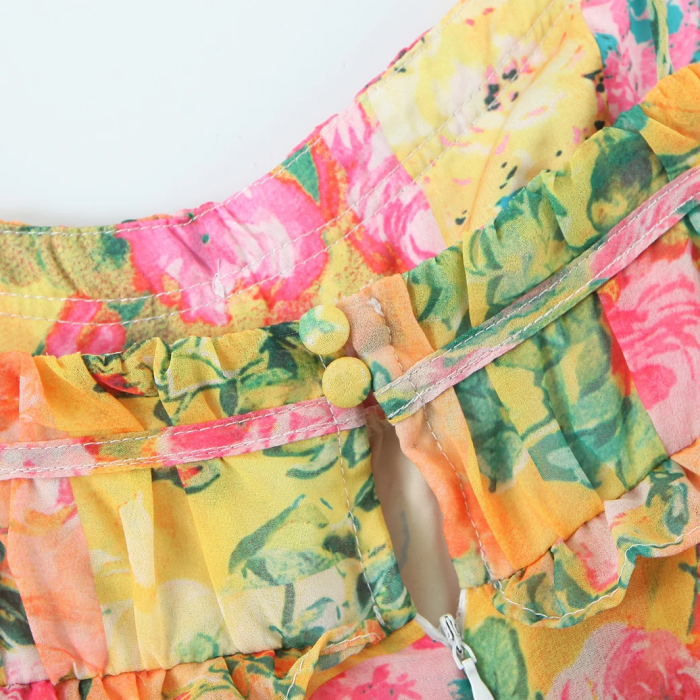 Tomato Girl Mini Dress – Vibrant Summer Sundress