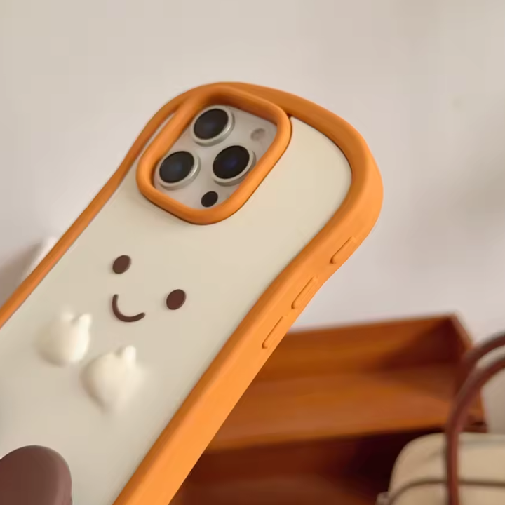 Toast iPhone Case – Cute Aesthetic Bread Phone Case with Stand