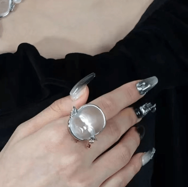 Ghost Face Ring | Aesthetic Ring