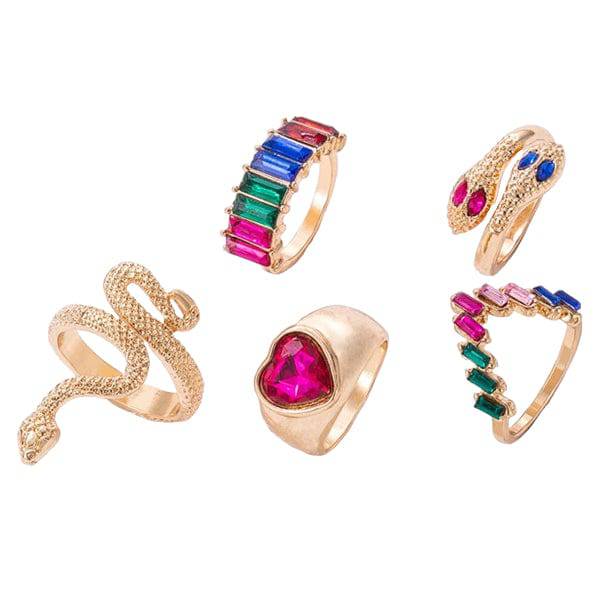 Rainbow Serpent Rings - All Things Rainbow