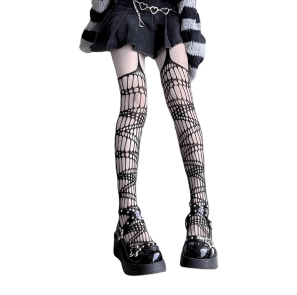 Aesthetic Goth Girl Stockings