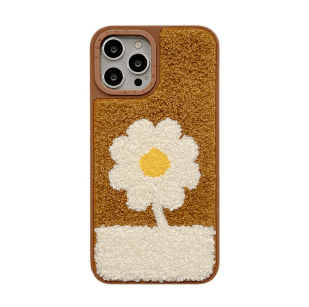 Daisy Plush IPhone Cover | Aesthetic Accessories