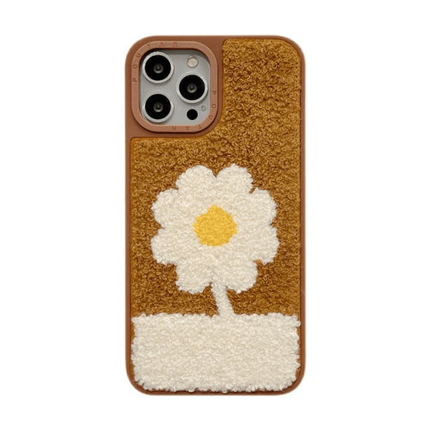 Daisy Plush IPhone Cover - All Things Rainbow
