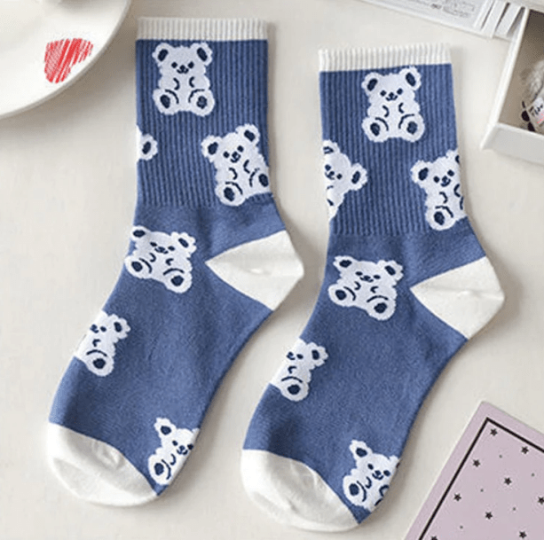 Blue Delight Socks | Aesthetic Socks