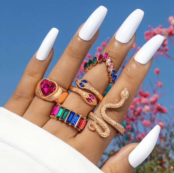 Rainbow Serpent Rings - All Things Rainbow