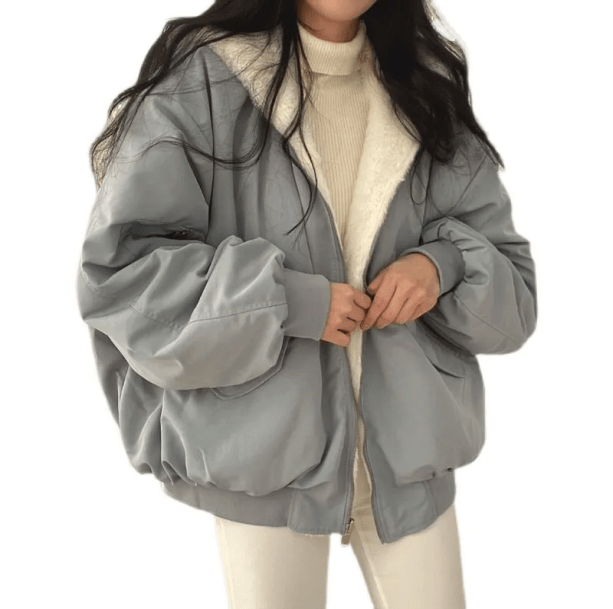 Double Sided Hooded Jacket | Aesthetic Clothes