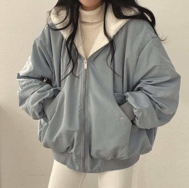 Double Sided Hooded Jacket | Aesthetic Clothes