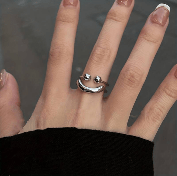 Smiley Face Ring - All Things Rainbow