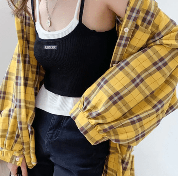 Preppy Plaid Shirt - All Things Rainbow