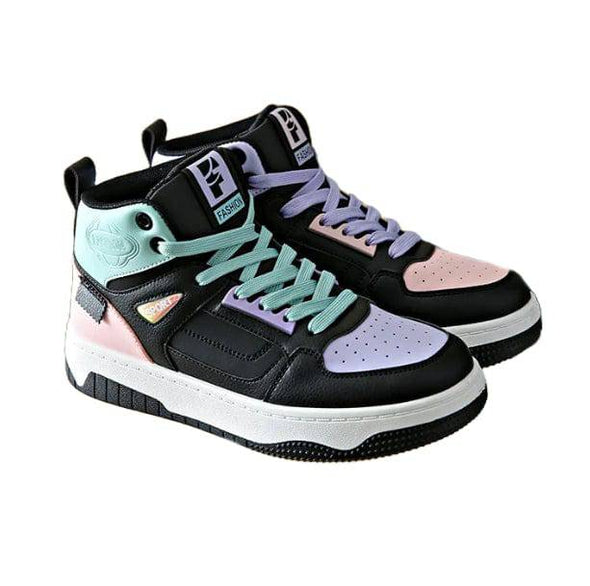 High-Top Sneakers - All Things Rainbow