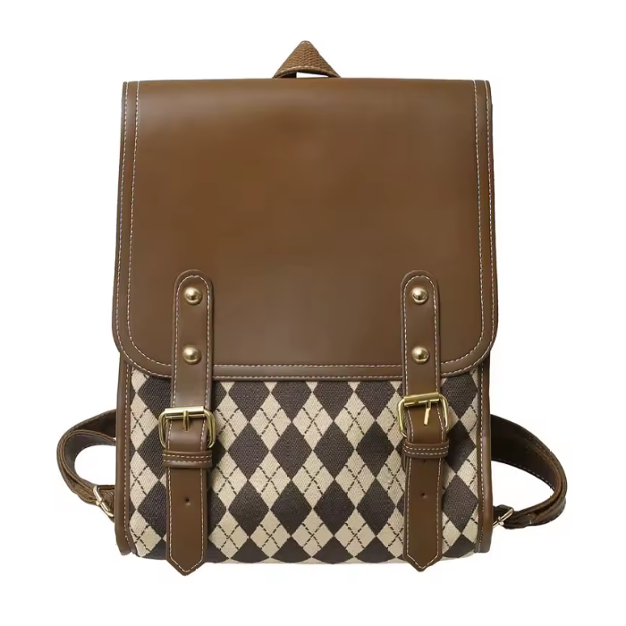 Vintage Girl Backpack | Aesthetic Backpack

