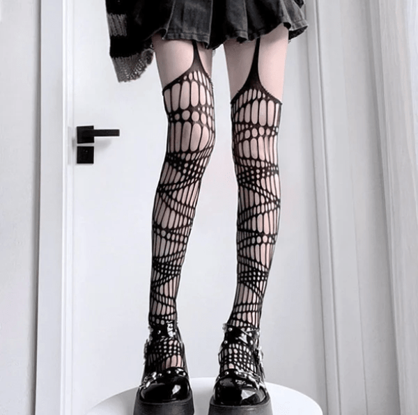 Aesthetic Goth Girl Stockings | Aesthetic Clothes
