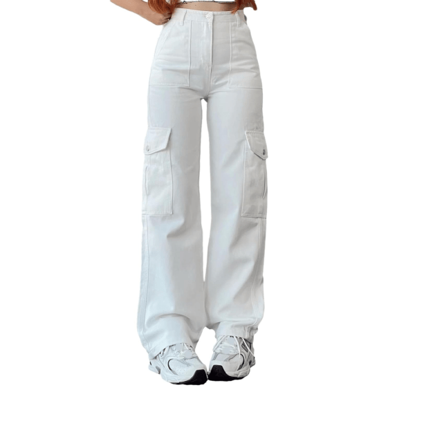 High Waist Cargo Pants - All Things Rainbow