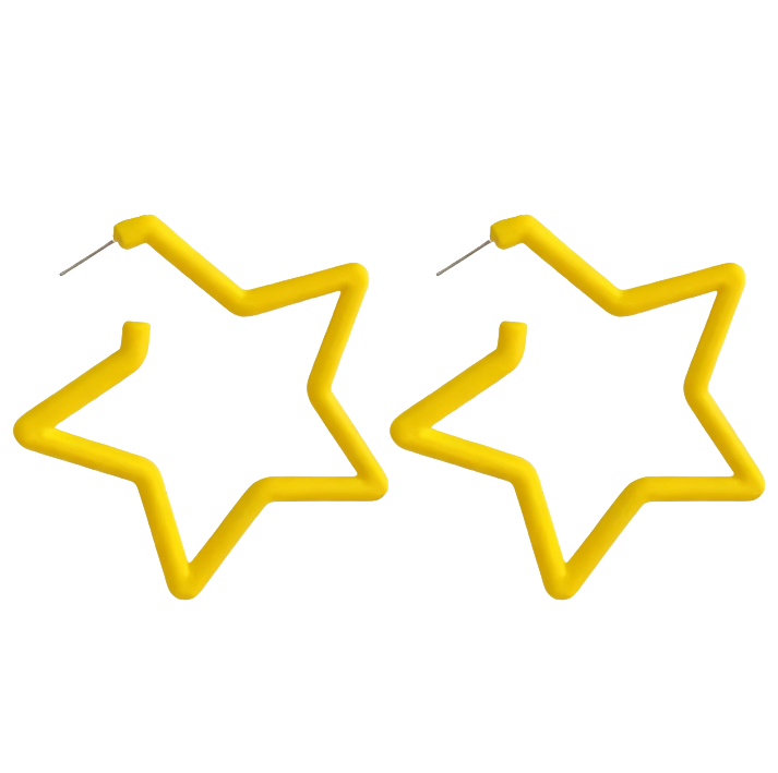 Y2K Star Earrings | Aesthetic Earrings