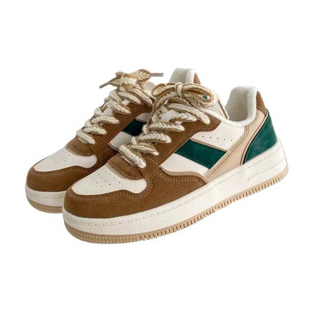 Brown Platform Sneakers - All Things Rainbow