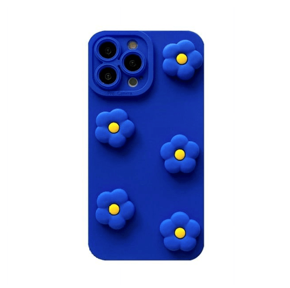 Floral Blue IPhone Case