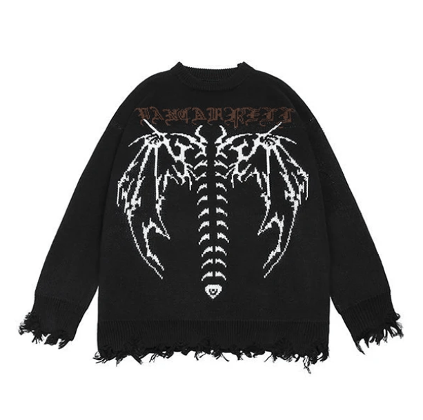 Bat Wings Cozy Knit