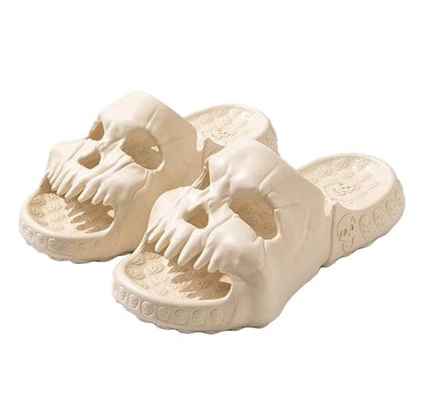 Skull Slippers - All Things Rainbow