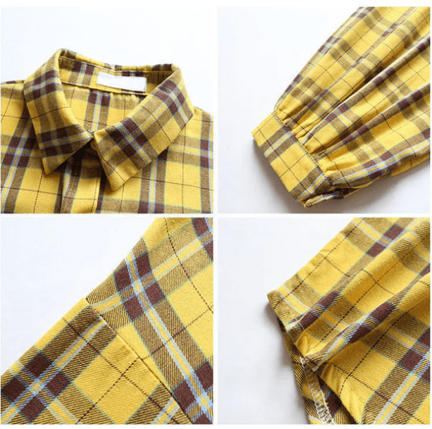 Preppy Plaid Shirt - All Things Rainbow