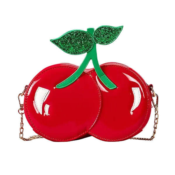 Cherry Pop Aesthetic Mini Purse – Y2K Cherry Girl Style
