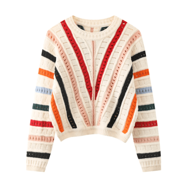 Rainbow Stripes Sweater - All Things Rainbow