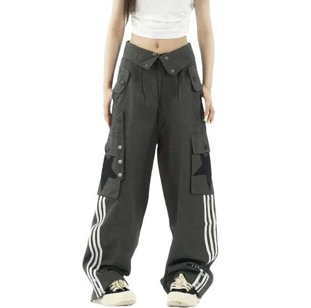 Y2K Cargo Pants - All Things Rainbow