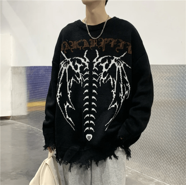 Bat Wings Cozy Knit | Aesthetic Clothes