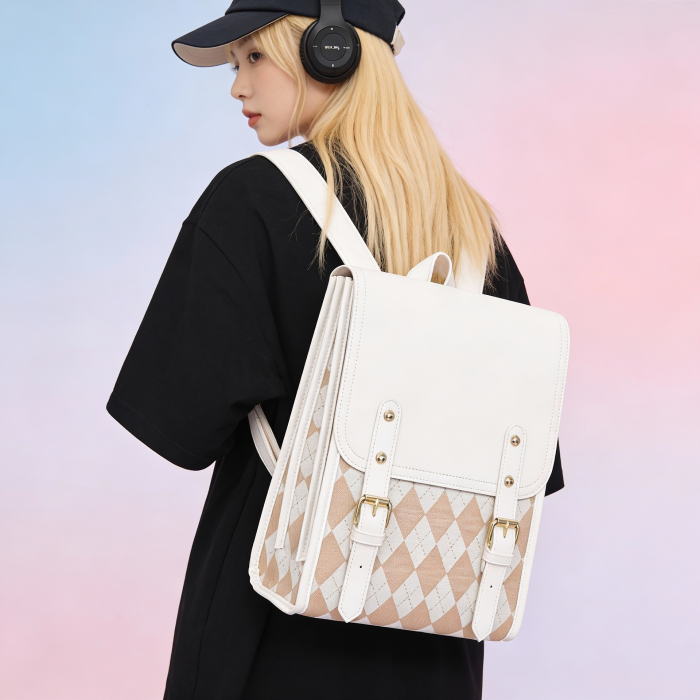 Vintage Girl Backpack | Aesthetic Backpack

