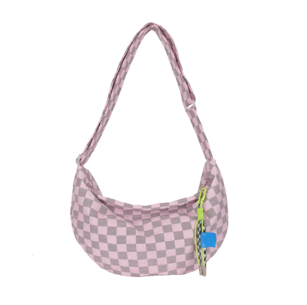 Y2K Plaid Messenger Bag | Aesthetic Bag