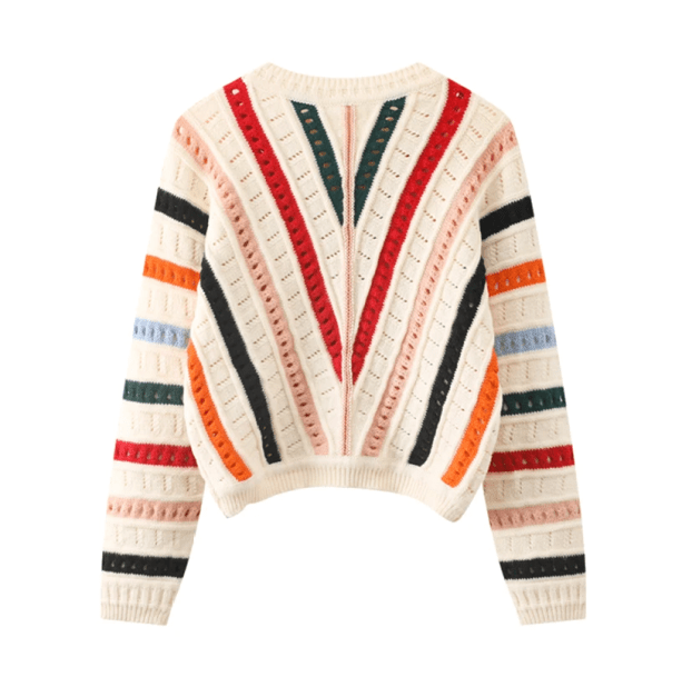 Rainbow Stripes Sweater - All Things Rainbow