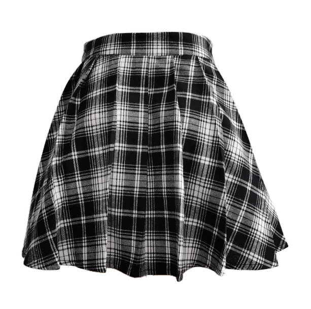Irregular Plated Mini Skirt - All Things Rainbow
