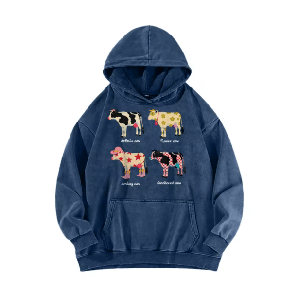 Aesthetic Cow Hoodie | Aesthetic Clothes