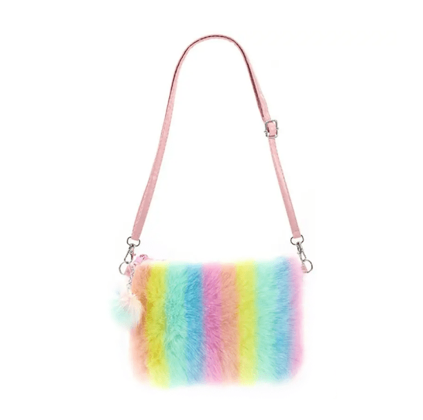 Plushy Rainbow Handbag - All Things Rainbow