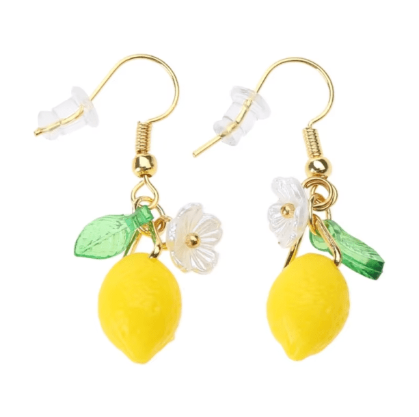 Lemon Earrings | Aesthetic Jewelry