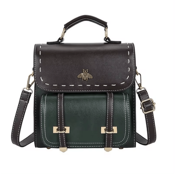 Dark Academia Messenger Bag