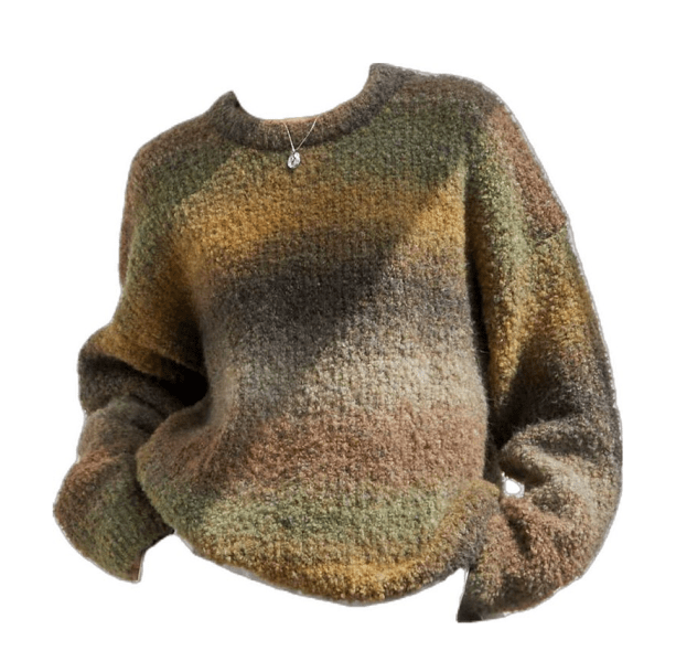 Gradient Retro Sweater | Aesthetic Clothes