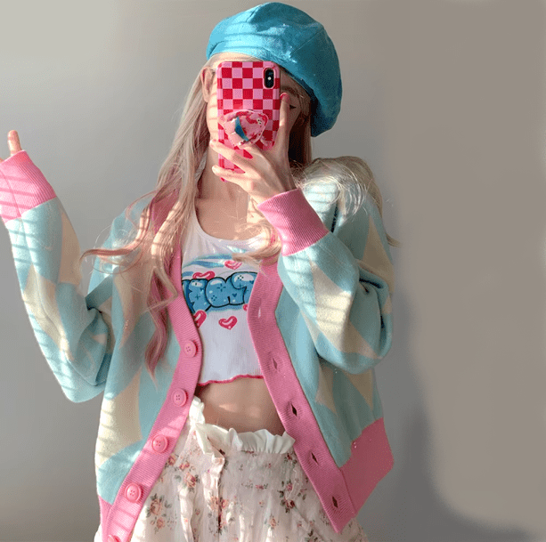 Candy Floss Pastel Sweater | Aesthetic Clothes