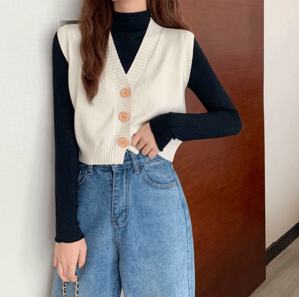 Academia Sweater Vest | Aesthetic Clothing