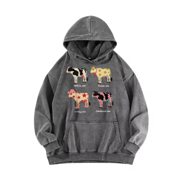 Aesthetic Cow Hoodie | Aesthetic Clothes